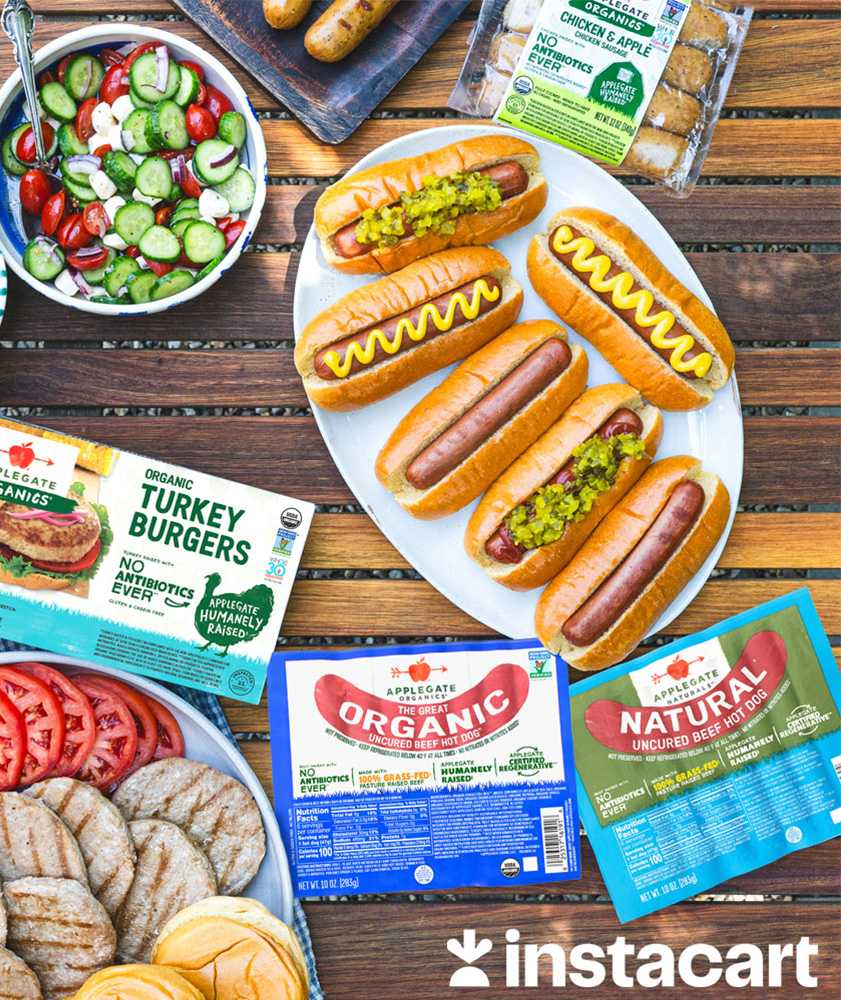 Buy Applegate on Instacart 